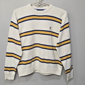 Tommy Hilfiger Rugby Sweater XL Stripe Preppy Heritage Collegiate Academia Retro